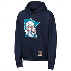 Mitchell & Ness Youth Retro Logo Hoodie